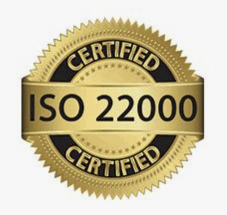 ISO 22000 Certified